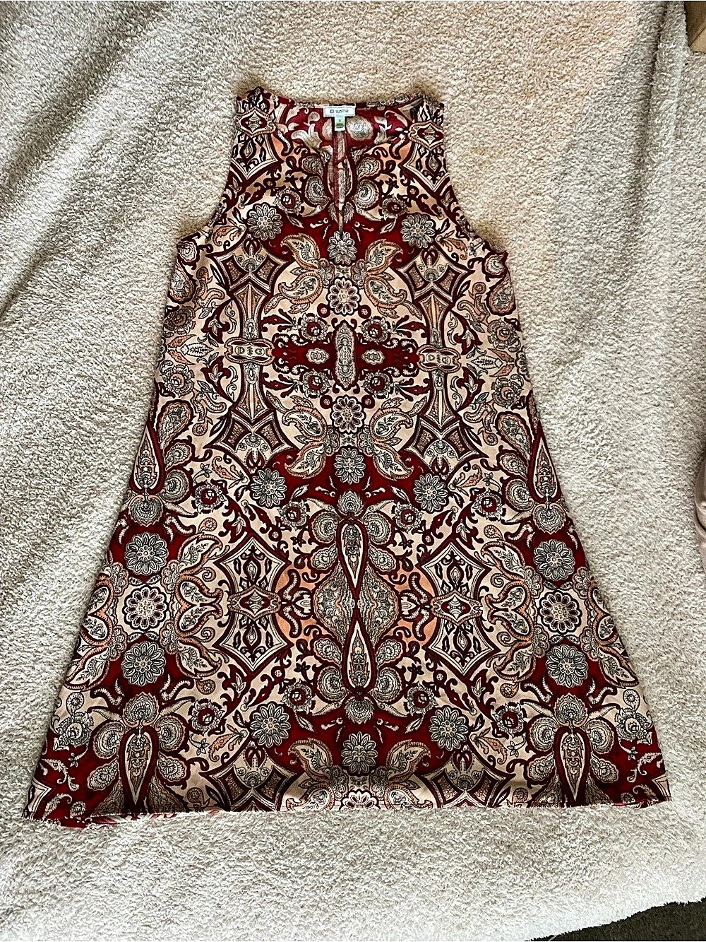 SUSINA Paisley A-Line Dress